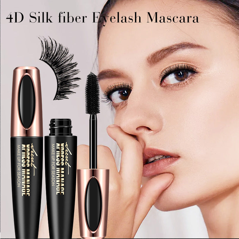 Silk fiber eyelashes