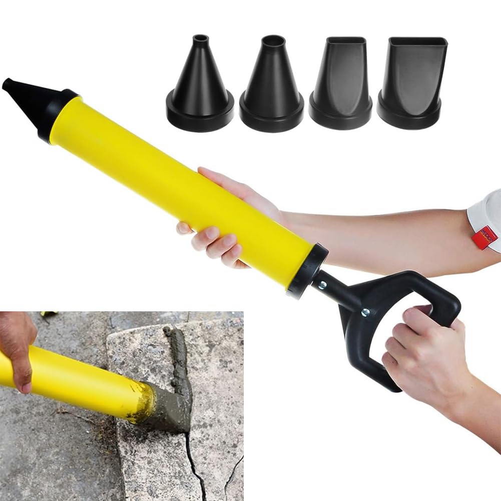 Caulking Gun with 4 Type of Nozzles