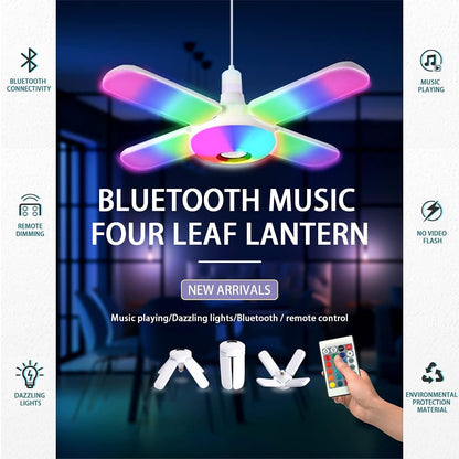 Bluetooth lamp Ceiling Fan Light