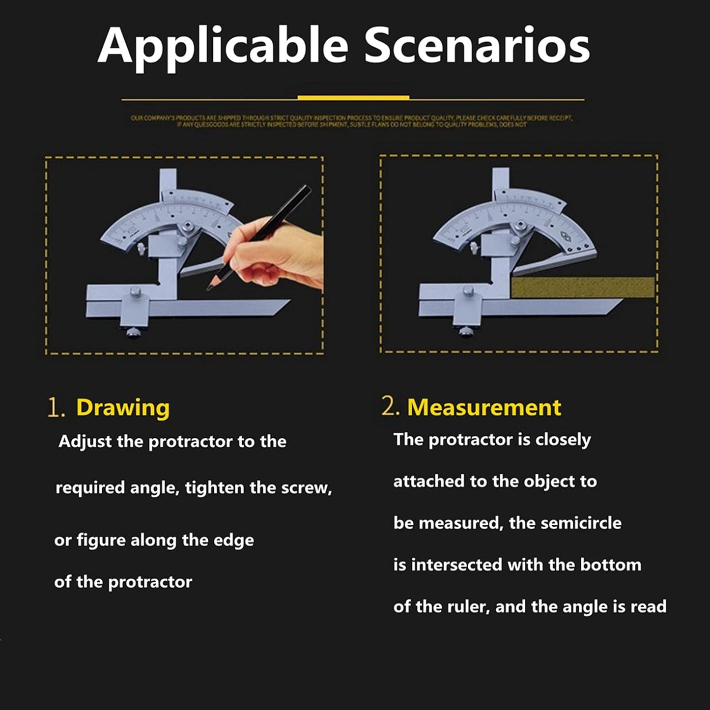 Vernier Bevel Protractor