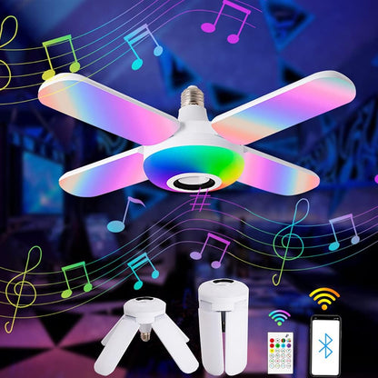 Bluetooth lamp Ceiling Fan Light