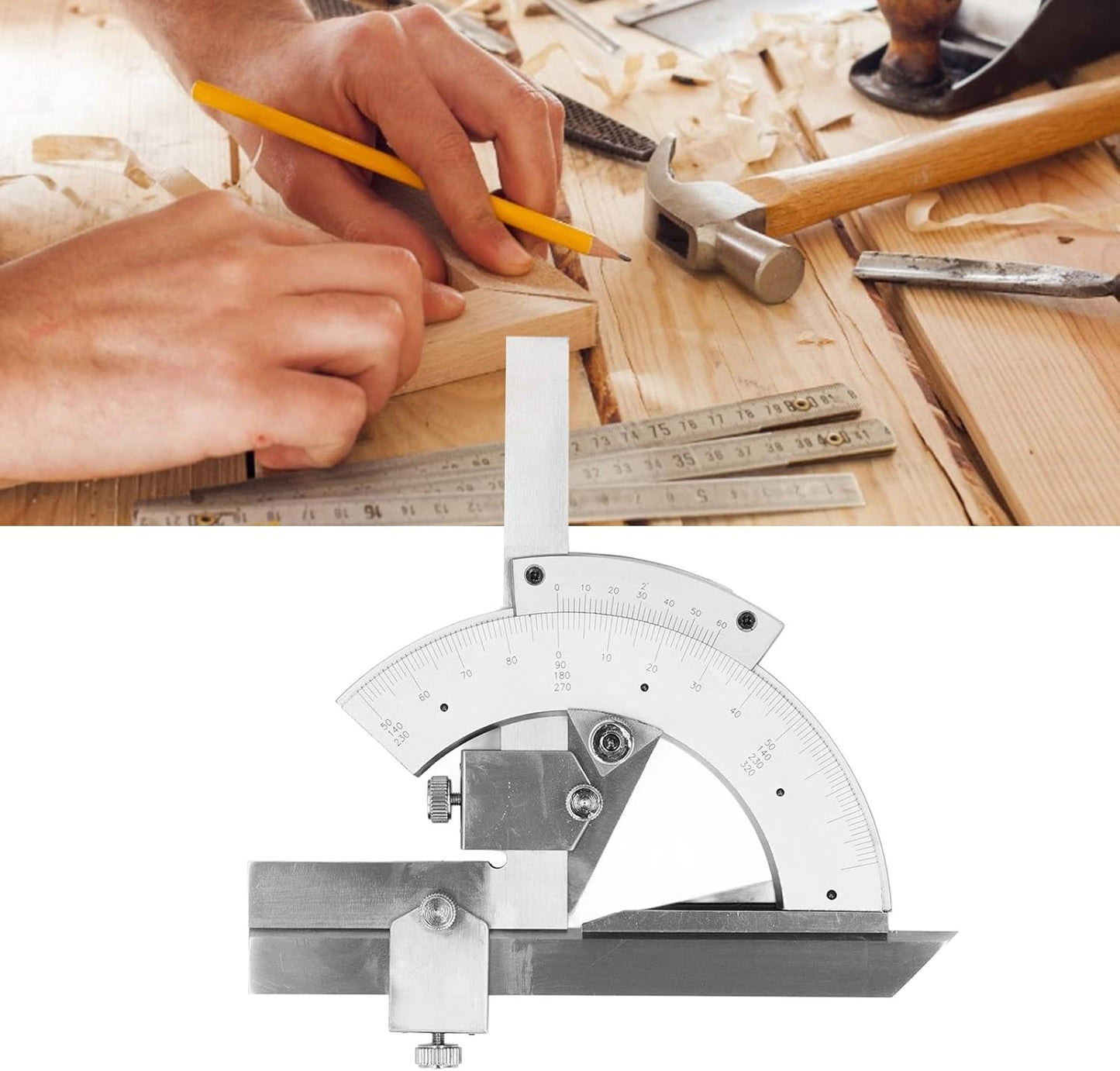 Vernier Bevel Protractor