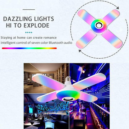 Bluetooth lamp Ceiling Fan Light