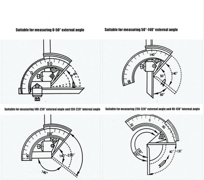 Vernier Bevel Protractor