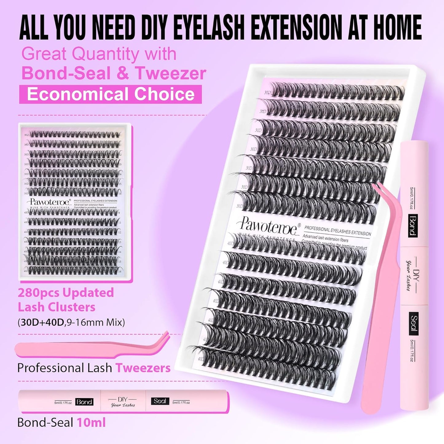 Eyelash extension kit