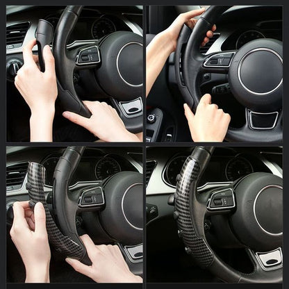 Steering wheel cover