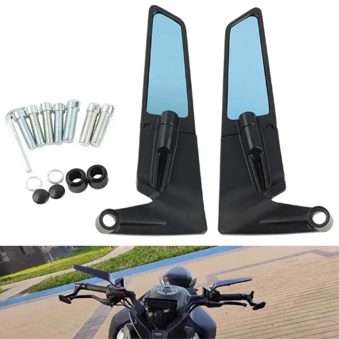 Anti Glare Motorcycle Side Mirrors